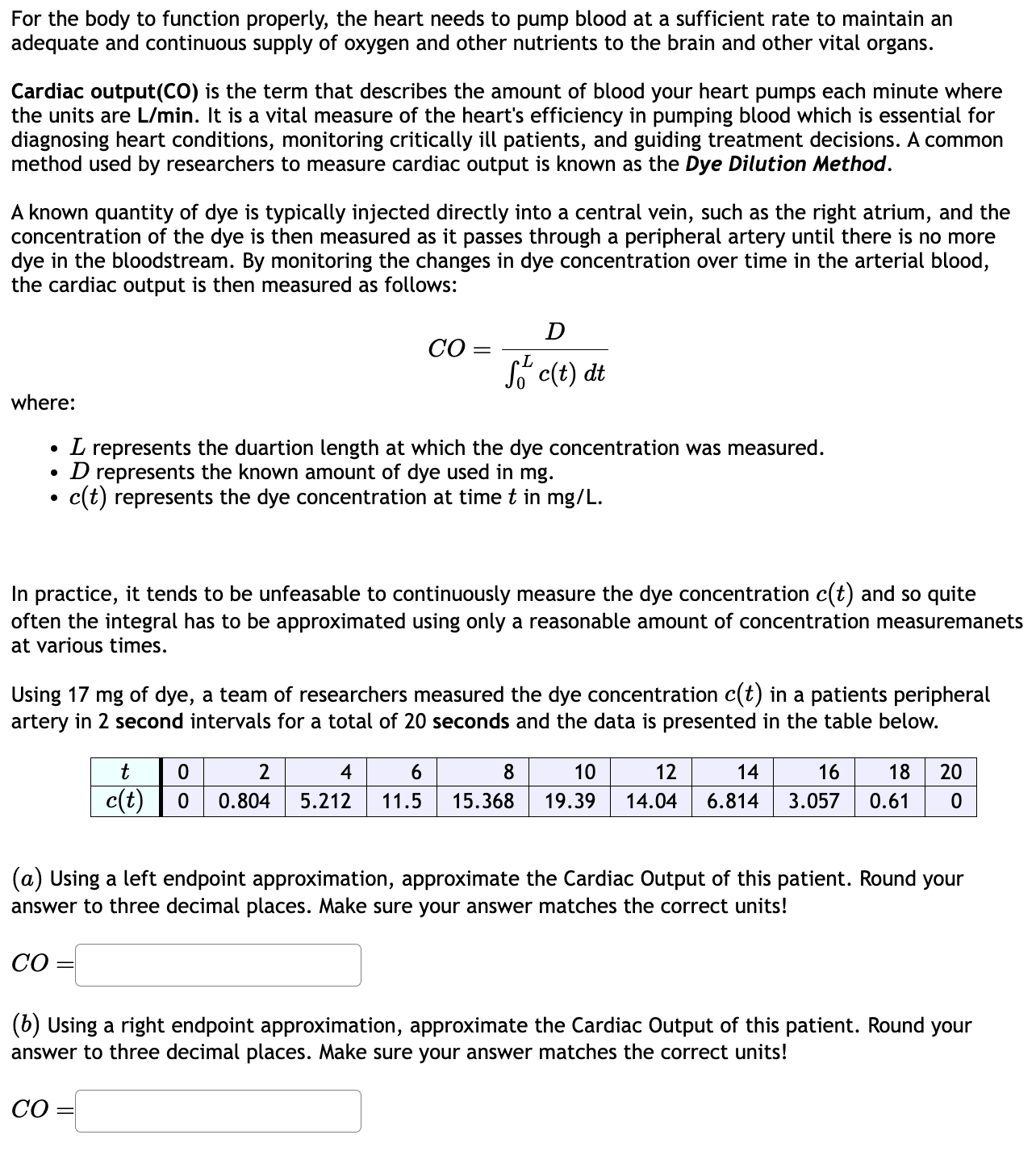 pls help A known quantity of dye is typically