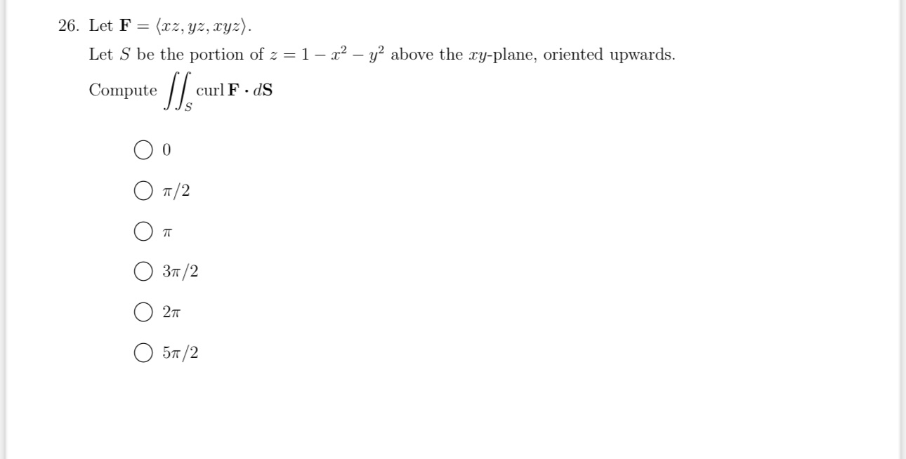 Let F = ( : x z , y z , x y z : ) . Let S be the