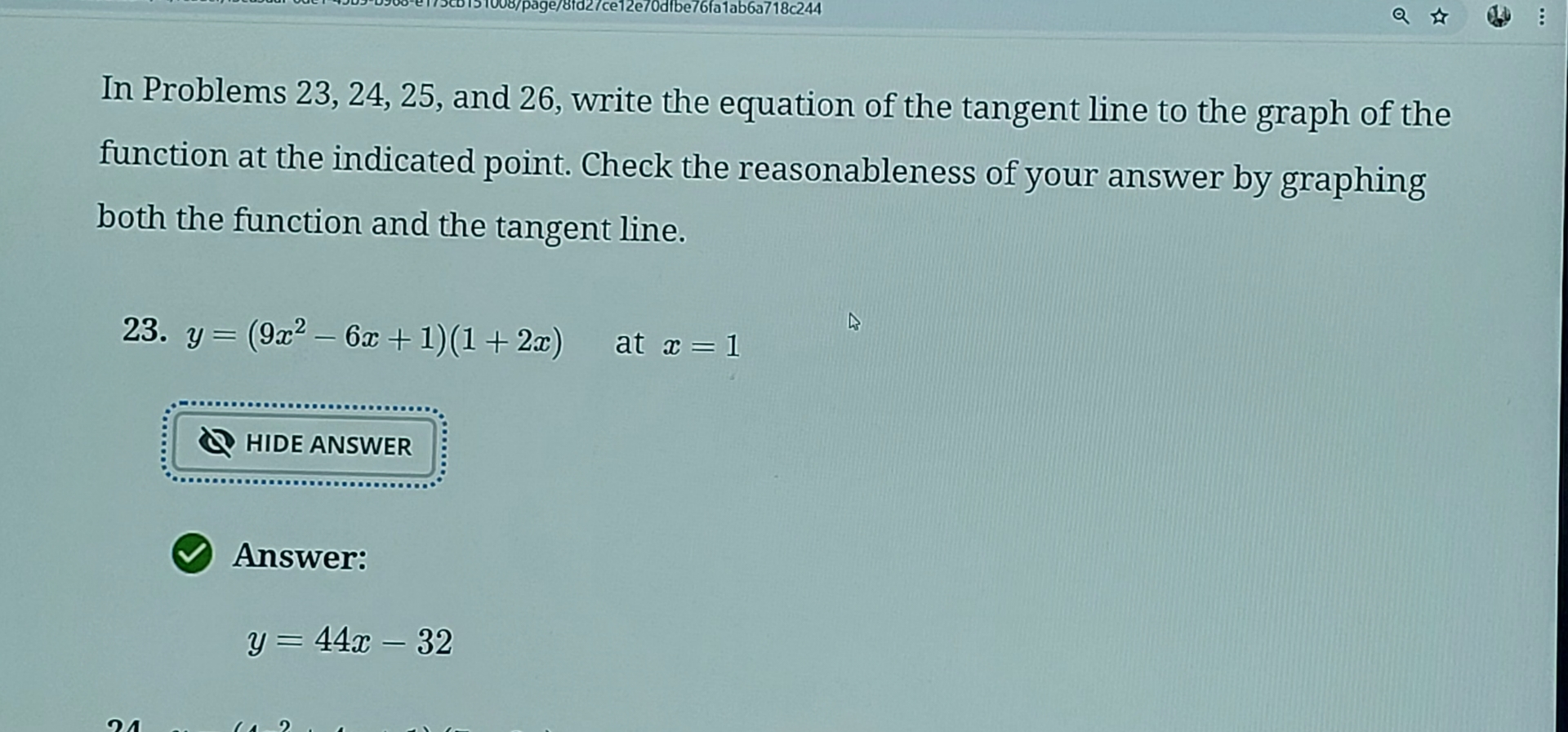 In Problems 2 3 , 2 4 , 2 5 , and 2 6 , write the