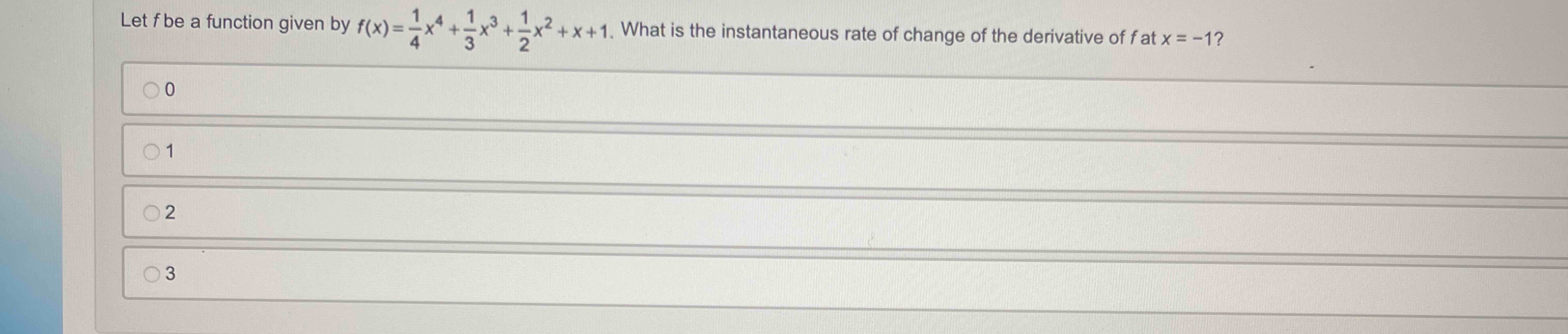 Let f be a function given by f ( x ) = ( 1 ) / (