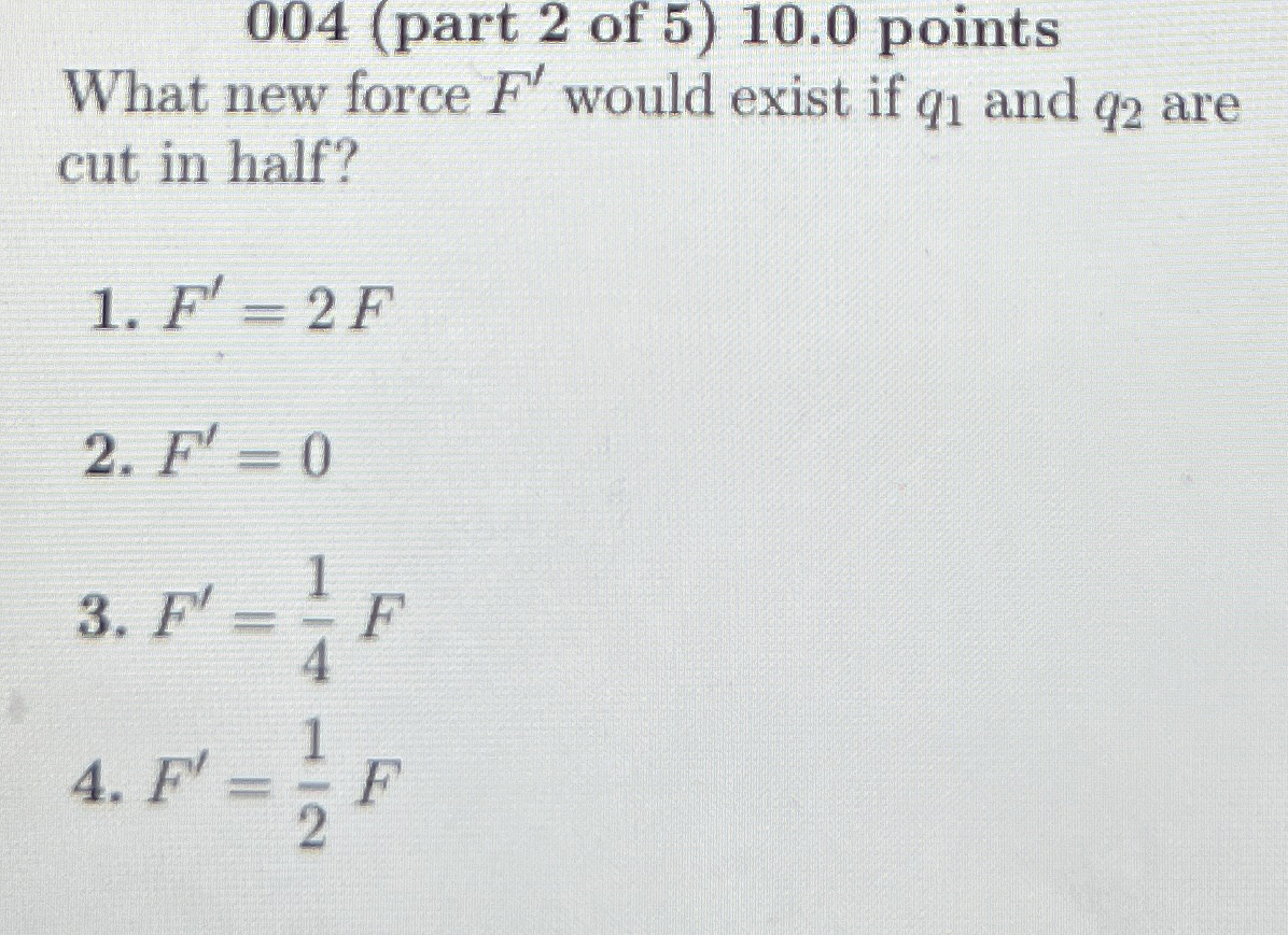 0 0 4 ( part 2 of 5 ) 1 0 . 0 points What new