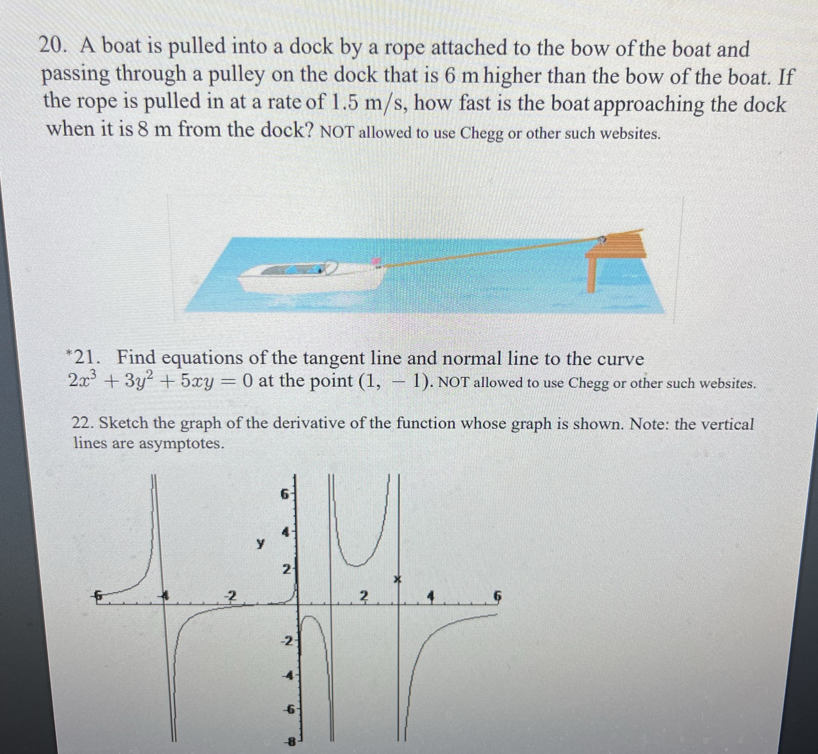 NO L ' H PITAL ' S RULE PLEASE. MAKE WORK EASY TO