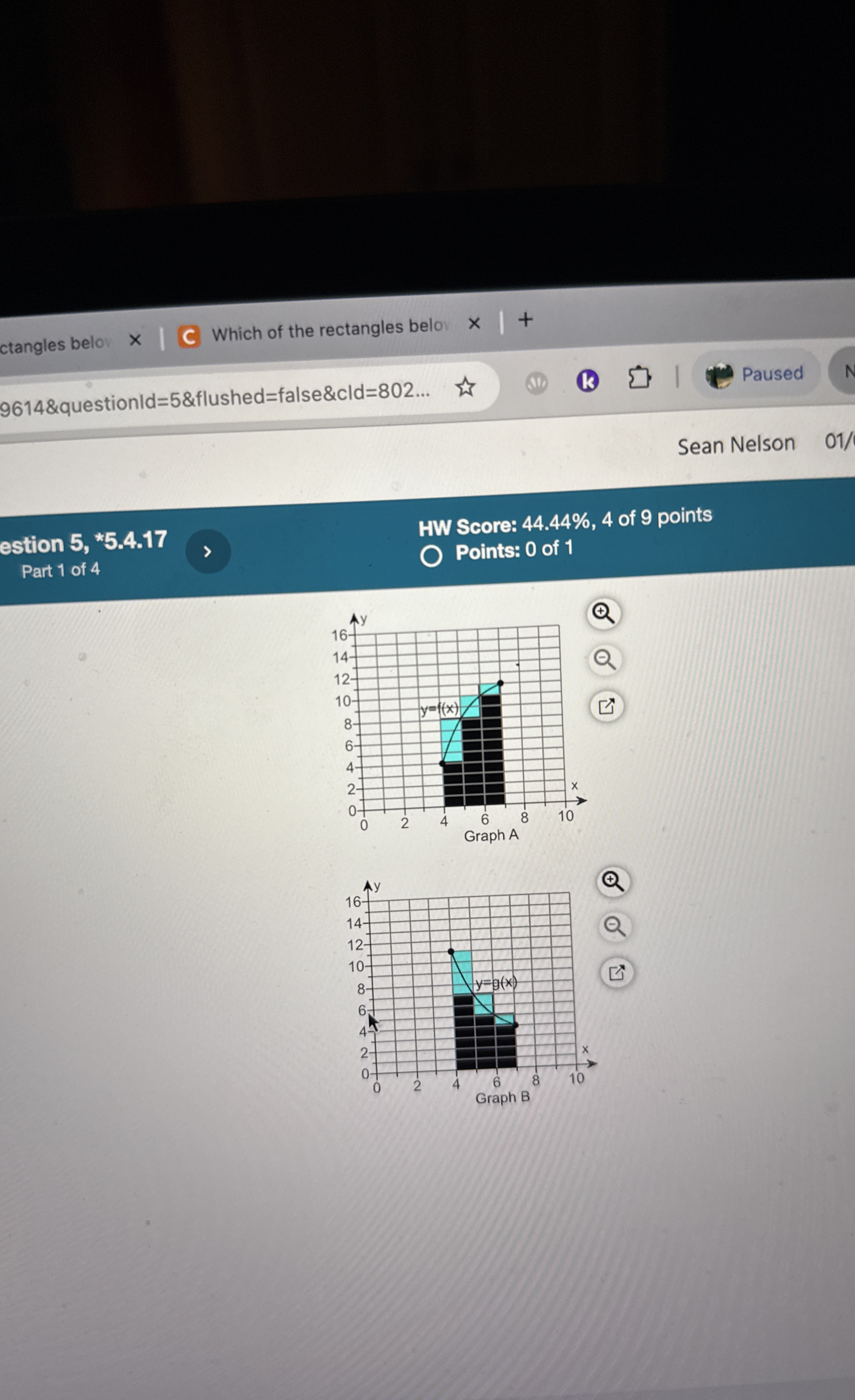 ctangles belo Which of the rectangles belo 9 6 1