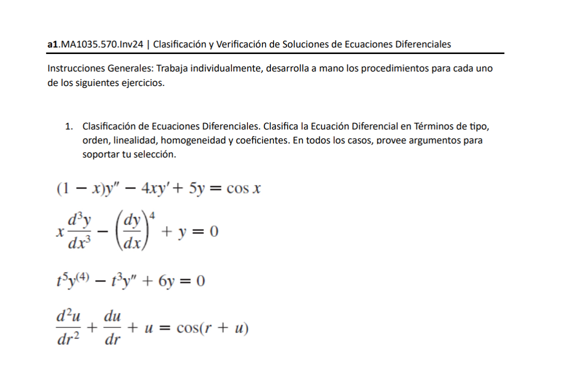 a 1 . MA 1 0 3 5 . 5 7 0 . Inv 2 4 | Clasificaci