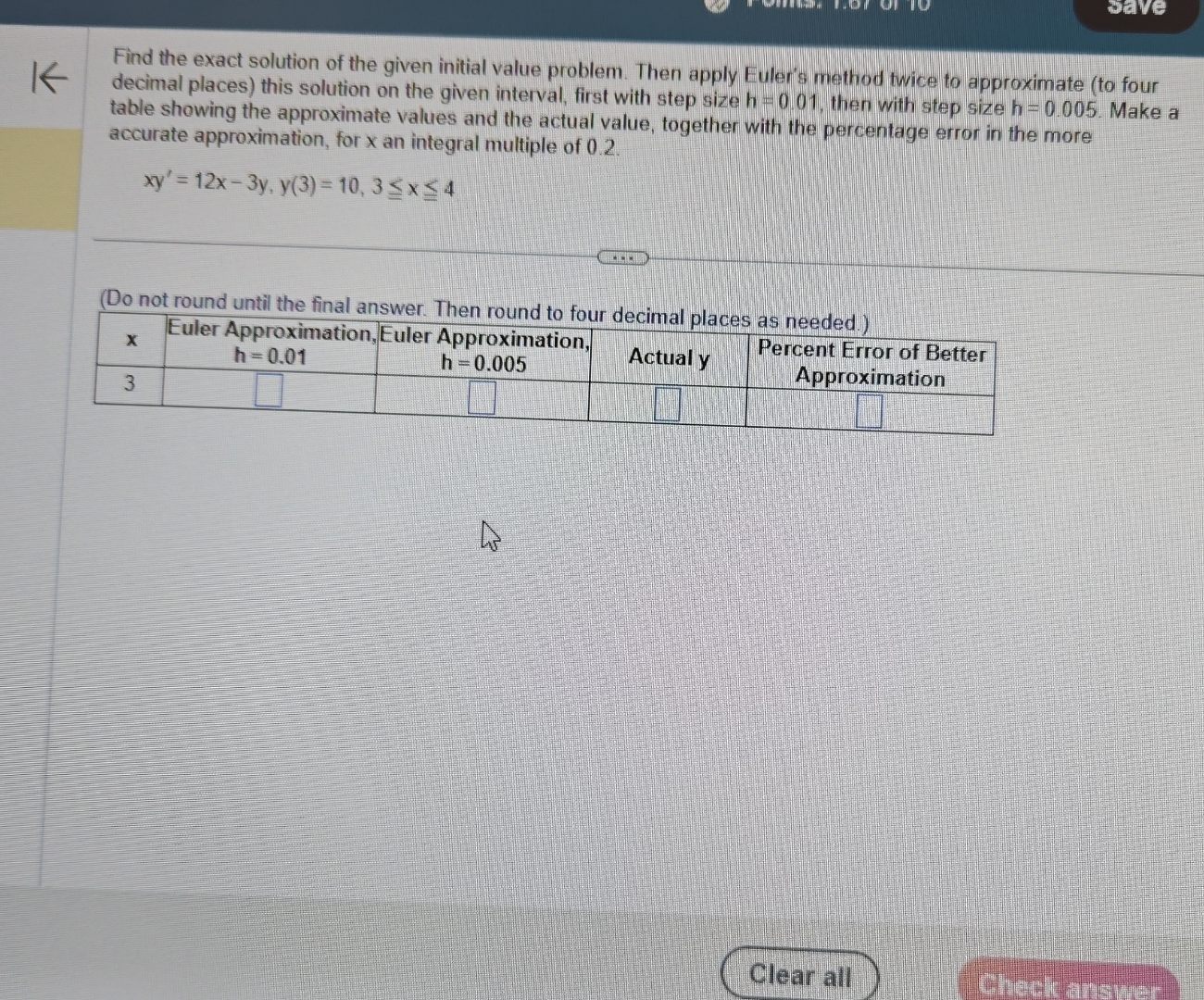 save Find the exact solution of the given initial