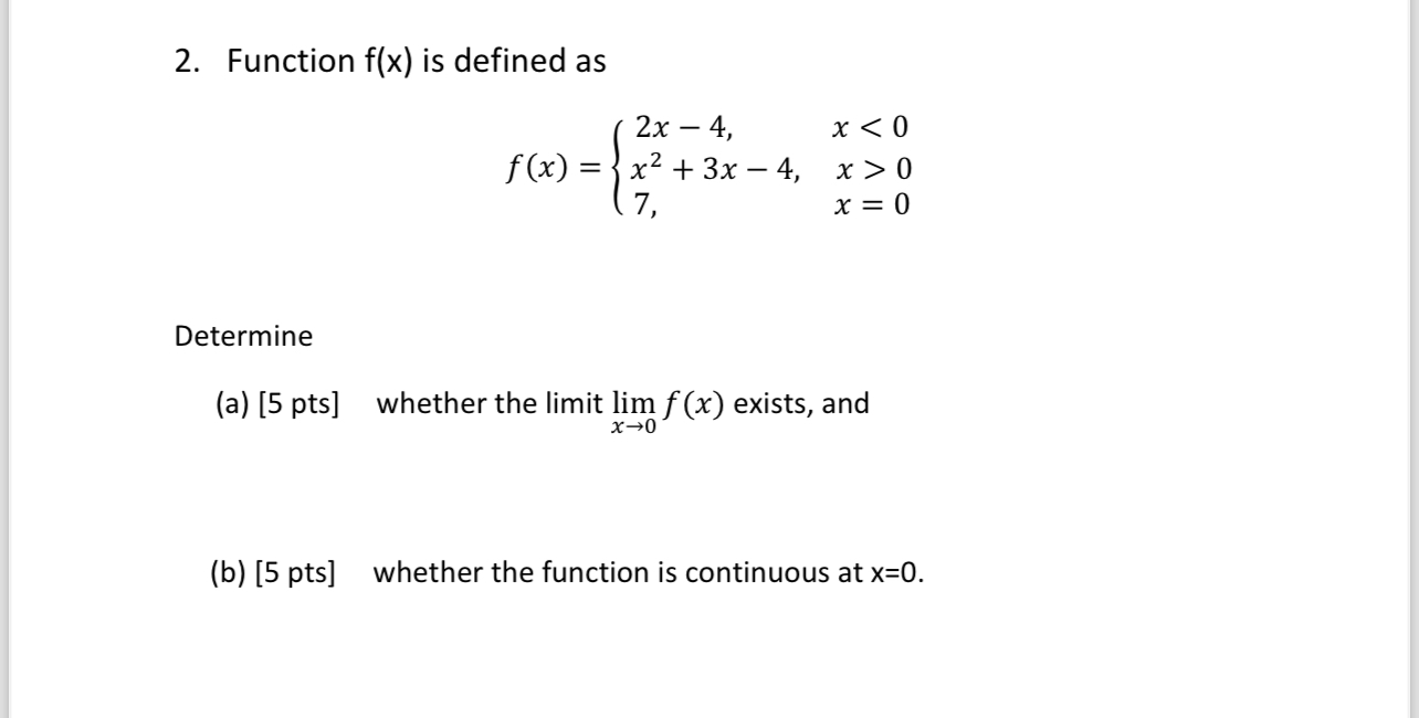 Function f ( x ) is defined as f ( x ) = { 2 x -