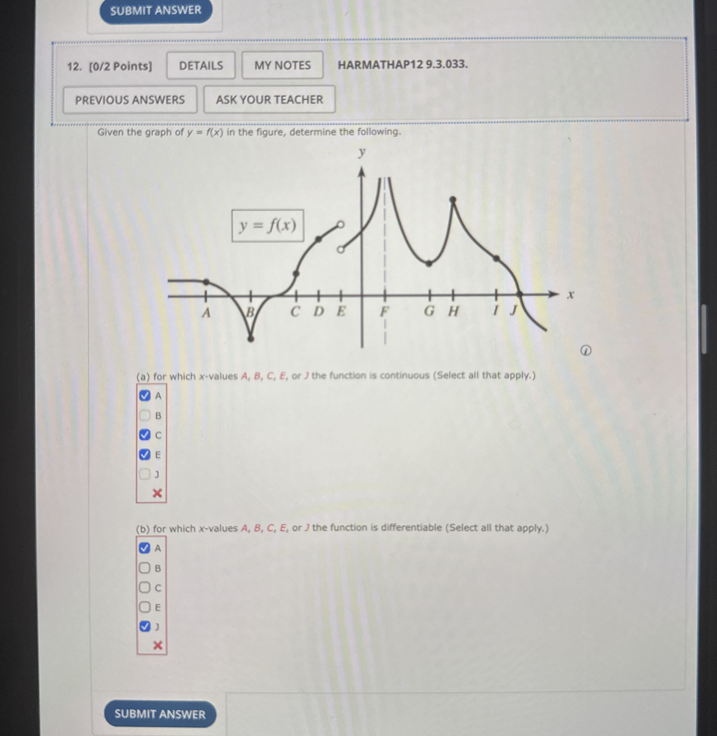 [ 0 / 2 Points ] HARMATHAP 1 2 9 . 3 . 0 3 3 .
