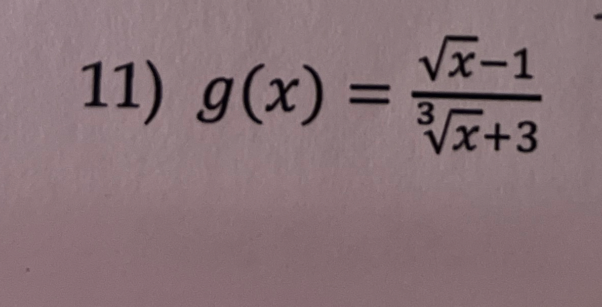 g ( x ) = x 2 - 1 x 3 3 Differentiate