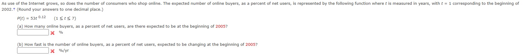 ( Round your answers to one decimal place. ) P (