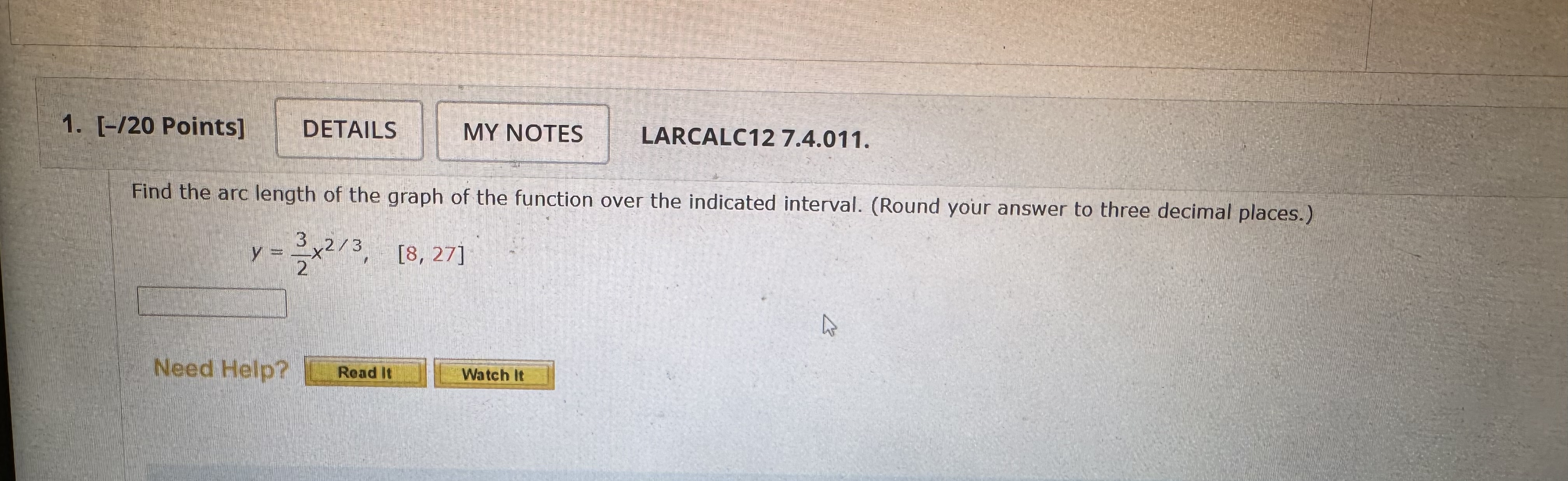 [ - / 2 0 Points ] LARCALC 1 2 7 . 4 . 0 1 1 .