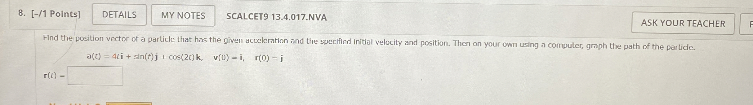 [ - / 1 Points ] SCALCET 9 1 3 . 4 . 0 1 7 . NVA