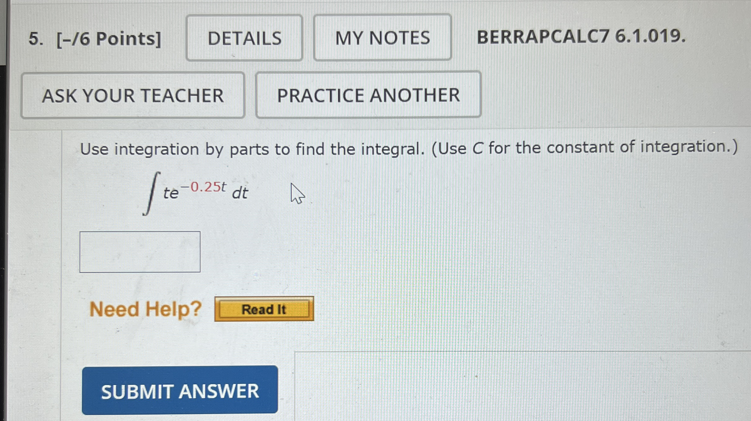 [ - / 6 Points ] BERRAPCALC 7 6 . 1 . 0 1 9 . Use