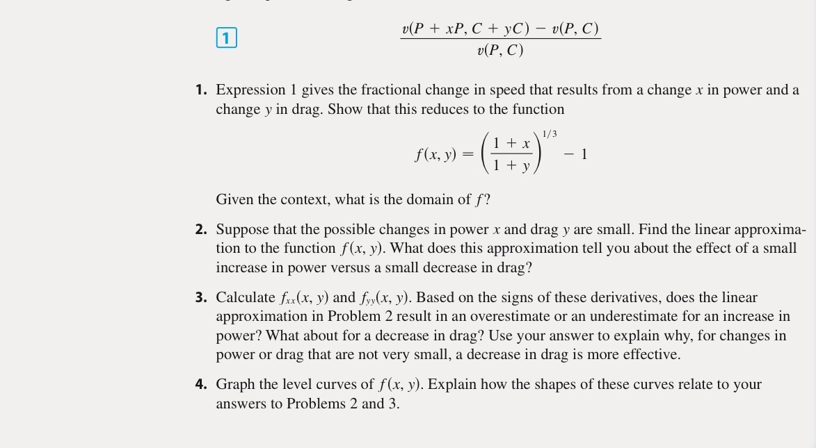 1 v ( P + x P , C + y C ) - v ( P , C ) v ( P , C
