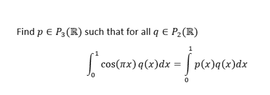 Find pinP _ ( 3 ) ( R ) such that for all qinP _