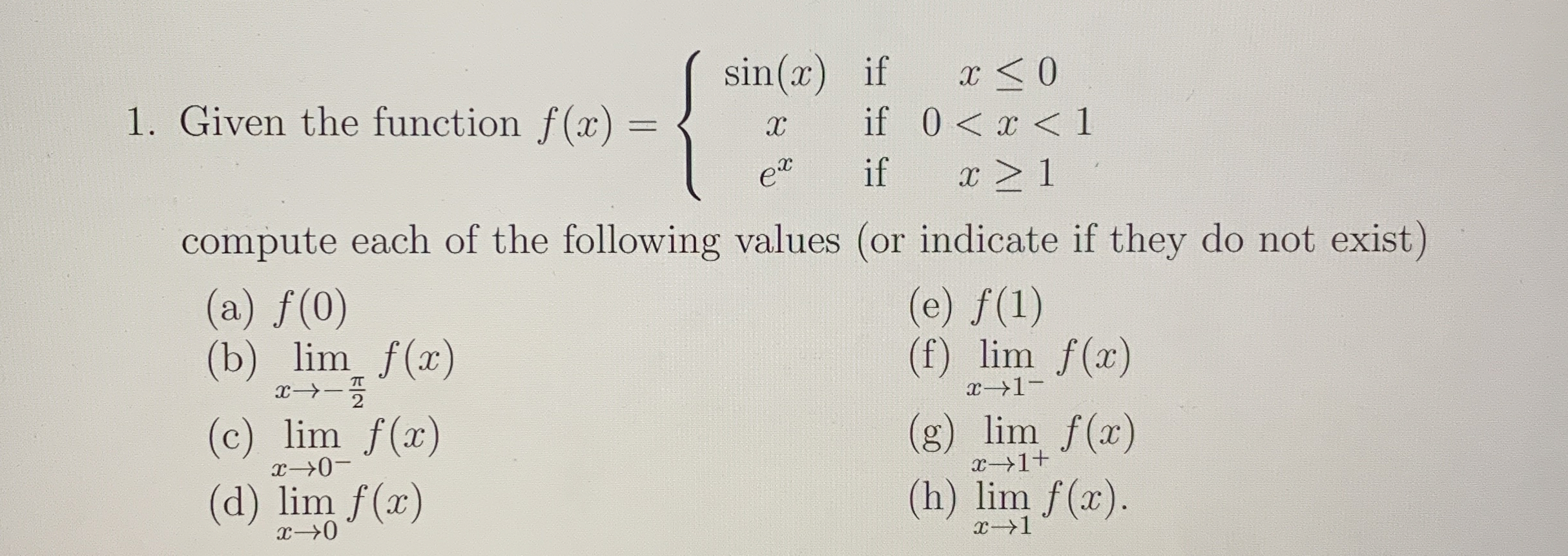 Given the function f ( x ) = { s i n ( x ) i f x