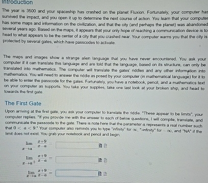 Introduction The year is 3 5 0 0 and your