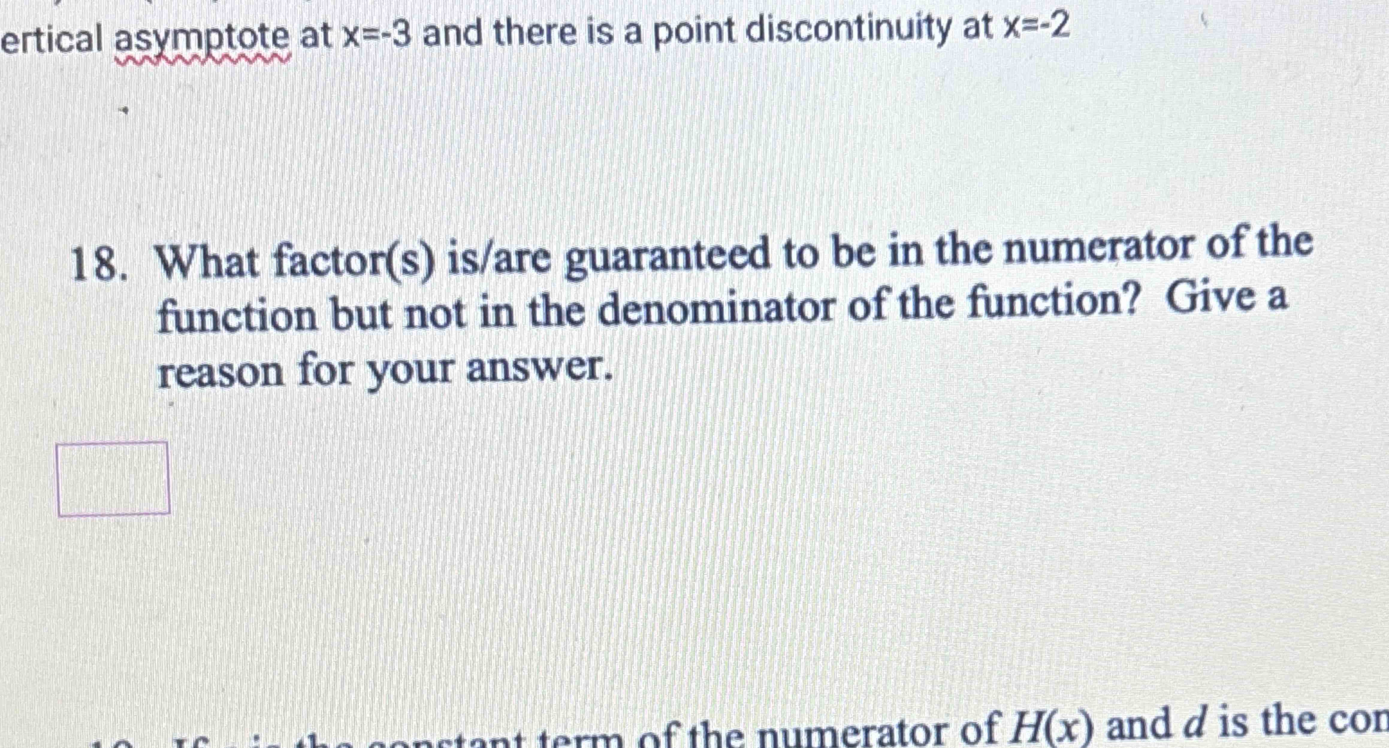 code class = "asciimath"  style="width: 25%; display: block; margin-left: 0; margin-right: auto;"></a></div>                                                                                    </h2>
                                                                            </div>
                                </div>
                                                                <div class="related-question-statment col-md-12 col-lg-12">
                                    <div class="no-padding question-statement-complete-placement">
                                                                                <h2 class="small_h2">
                                            <a href="/study-help/questions/evaluate-limx-tanhxlimx-tanhx-select-one-a-0-27725890"
                                               class="related-question-statement-styling">Evaluate limx tanhxlimx tanhx . Select one: a . 0 0 b . 1 1 c . ee d .</a>                                                                                    </h2>
                                                                            </div>
                                </div>
                                                                <div class="related-question-statment col-md-12 col-lg-12">
                                    <div class="no-padding question-statement-complete-placement">
                                                                                <h2 class="small_h2">
                                            <a href="/study-help/questions/my-ixl-learnin-aa-9-write-a-linear-equation-27725891"
                                               class="related-question-statement-styling">My IXL Learnin AA . 9 Write a linear equation from two points 2 R ^ ( 9 ) A line passes through the points ( - 3 , 2 ) and ( 5 , - 4 ) form.</a>                                                                                    </h2>
                                                                            </div>
                                </div>
                                                                <div class="related-question-statment col-md-12 col-lg-12">
                                    <div class="no-padding question-statement-complete-placement">
                                                                                <h2 class="small_h2">
                                            <a href="/study-help/questions/lim-x-3-x-1-a-use-analytic-methods-27725892"
                                               class="related-question-statement-styling">lim x 3 x 1 a ) Use analytic methods to evaluate each limit b ) What does the result from part ( a ) tell you about horizontal asymptotes?</a><div class="questionHolder"><a href="/study-help/questions/lim-x-3-x-1-a-use-analytic-methods-27725892"><img src="https://dsd5zvtm8ll6.cloudfront.net/si.experts.images/questions/2025/02/67af152a5dfa2_46567af1529a7d2c.jpg" alt="lim x 3 x 1 a ) Use analytic methods to evaluate" class="sc-sj7gtn-1 fkZXya" style="width: 25%; display: block; margin-left: 0; margin-right: auto;"></a></div>                                                                                    </h2>
                                                                            </div>
                                </div>
                                                                <div class="related-question-statment col-md-12 col-lg-12">
                                    <div class="no-padding question-statement-complete-placement">
                                                                                <h2 class="small_h2">
                                            <a href="/study-help/questions/consider-the-first-order-differential-equation-y-27725893"
                                               class="related-question-statement-styling">Consider the first order differential equation y 