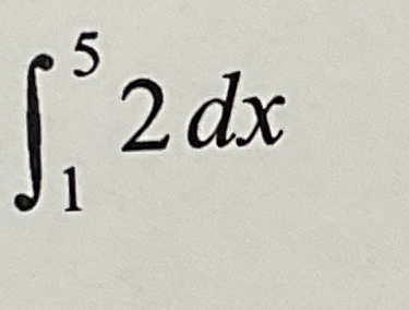 1 5 2 d x Draw a sketch, evaluate by using a