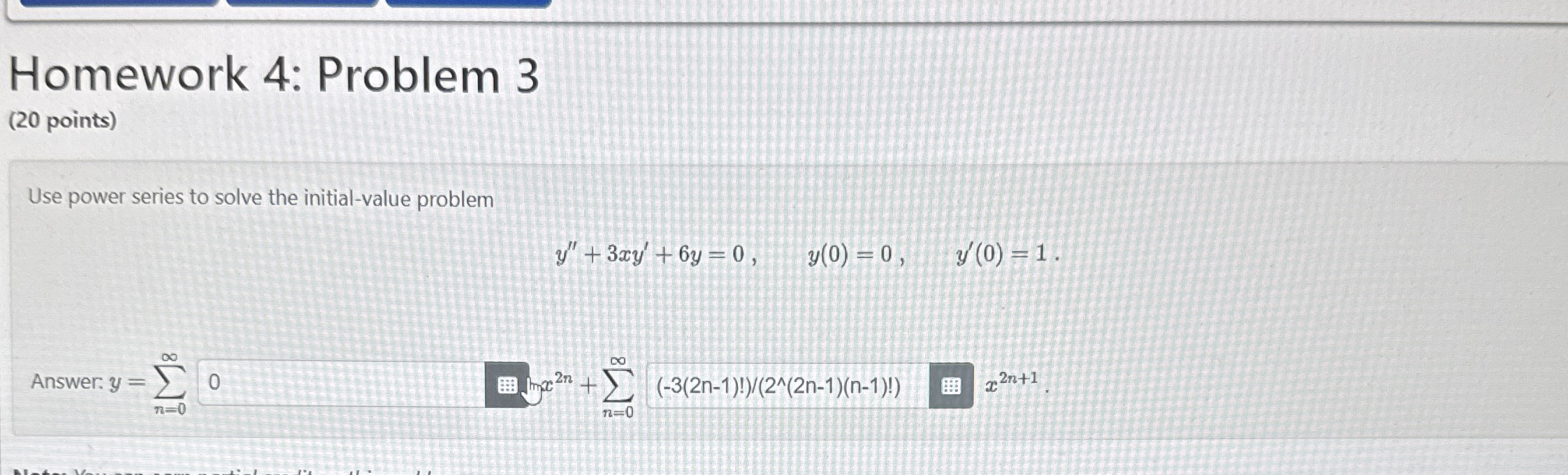 Homework 4 : Problem 3 ( 2 0 points ) Use power