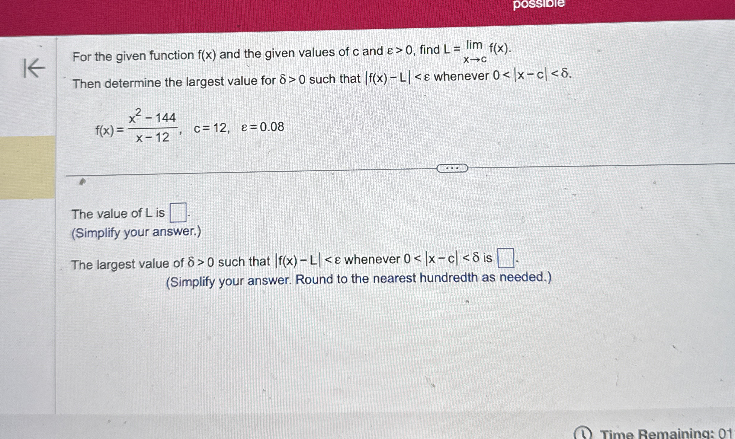 possidie For the given function f ( x ) and the