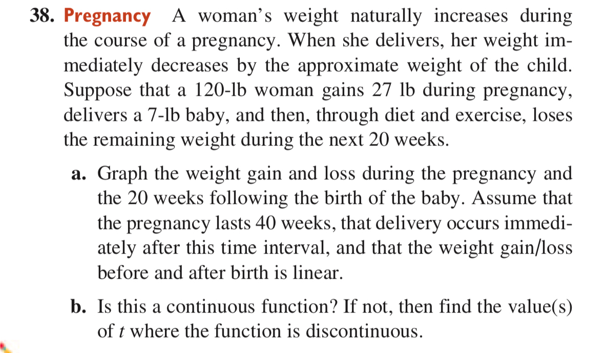 Pregnancy A woman's weight naturally increases