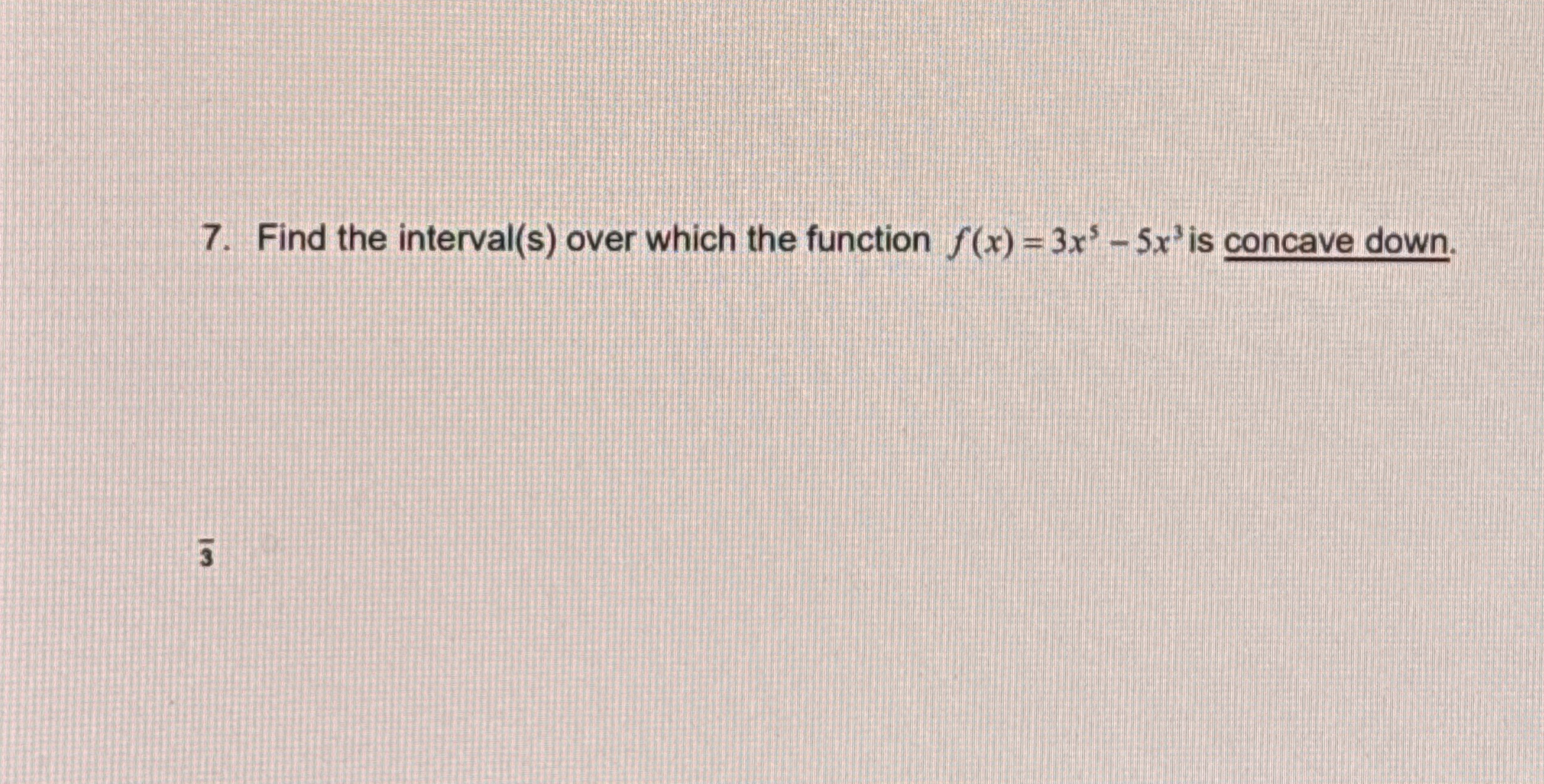 Find the interval ( s ) over which the function f