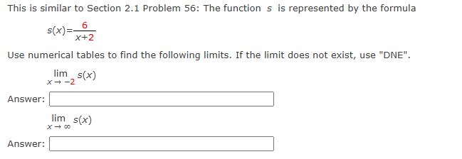 This is similar to Section 2 . 1 Problem 5 6 :