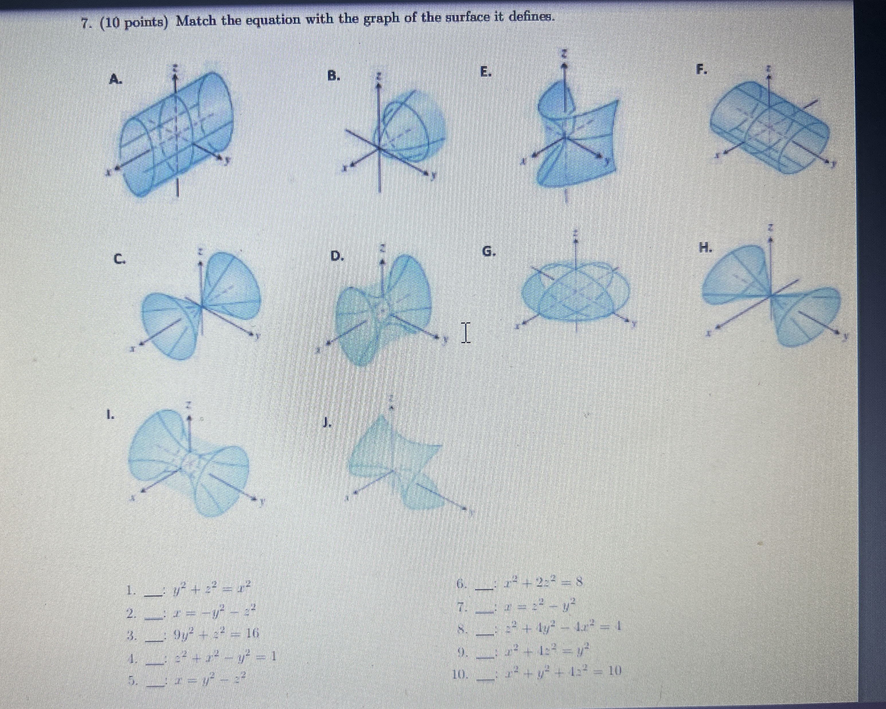 Please match the corect ones