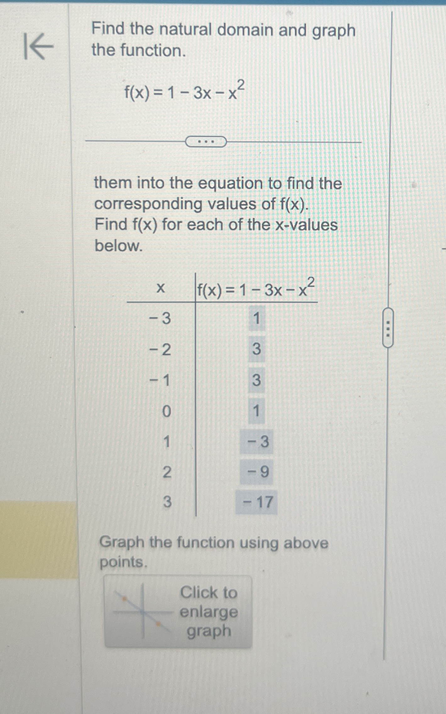 need help with the graph please