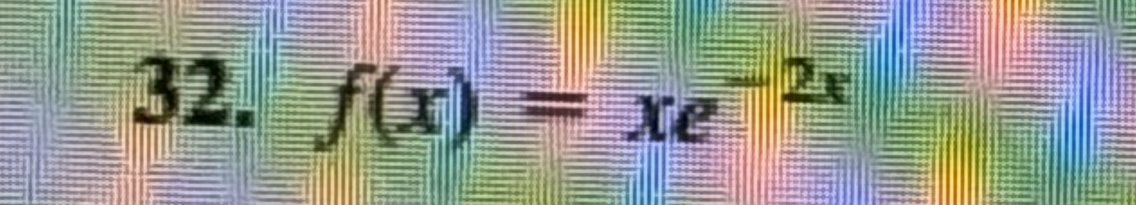 Determine where the given function is increasing