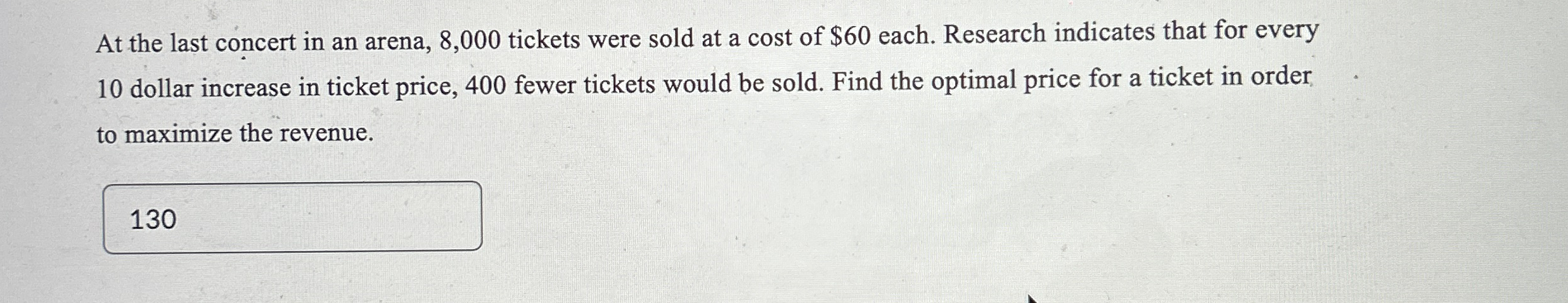 At the last concert in an arena, 8 , 0 0 0