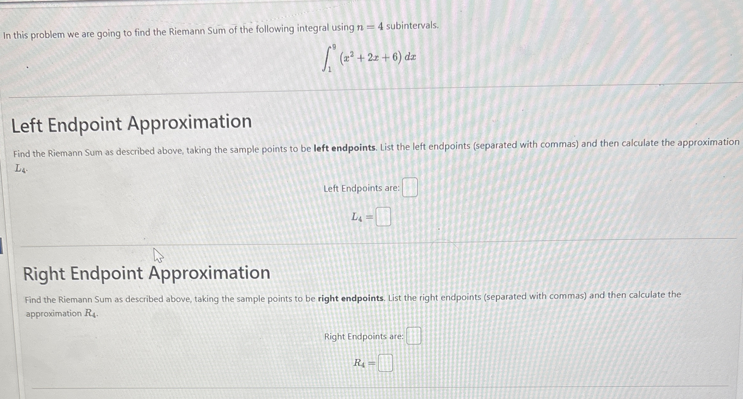 In this problem we are going to find the Riemann