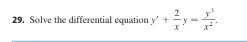 Solve the differential equation y ' + 2 x y = y 3