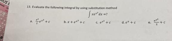 Evaluate the following integral by using