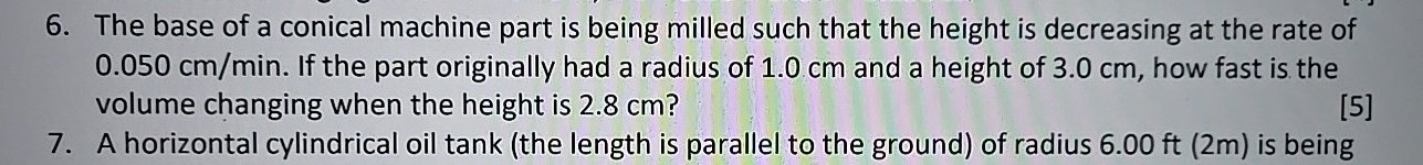 The base of a conical machine part is being