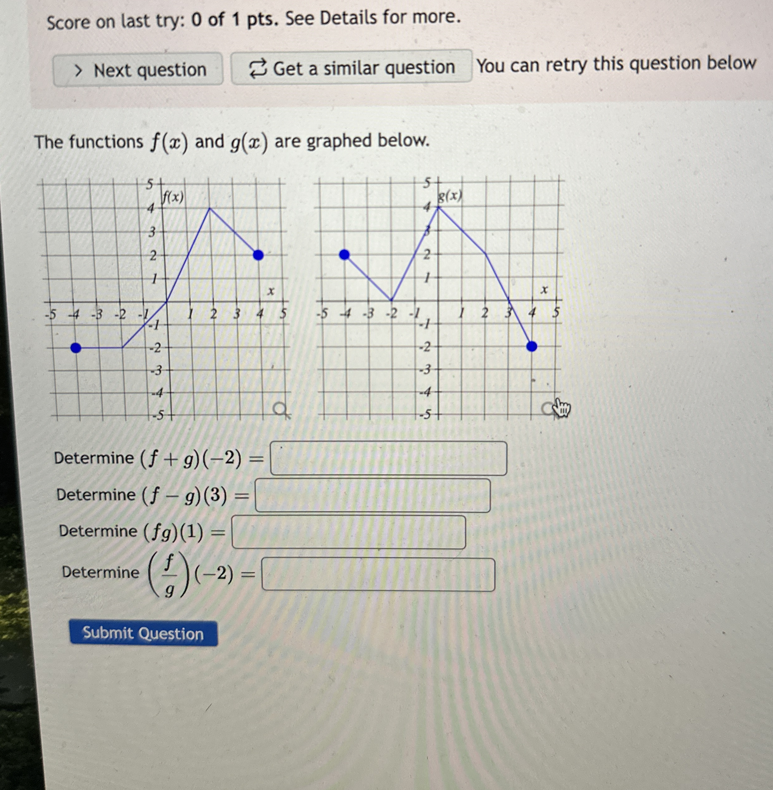 Score on last try: 0 of 1 pts . See Details for