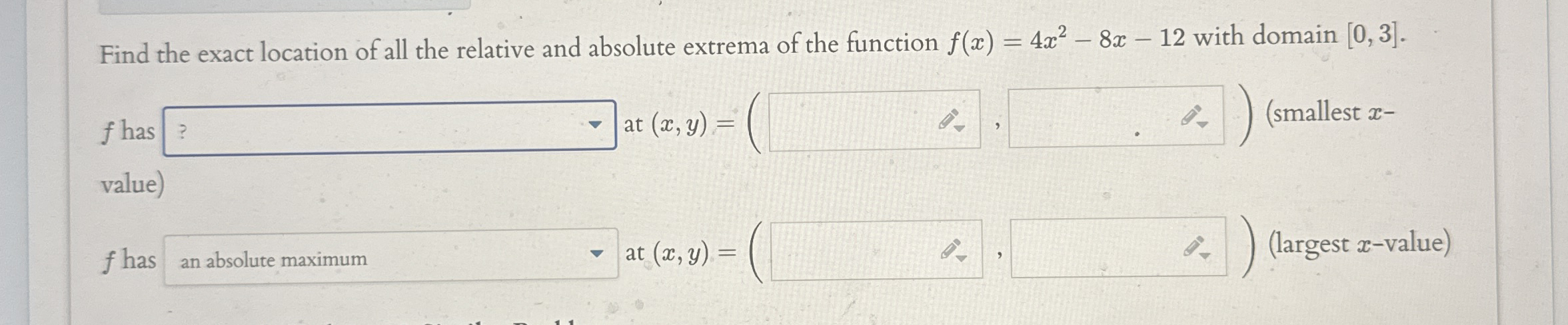 Find the exact location of all the relative and