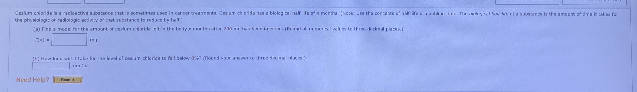 the physiologic or radiologic activity of that