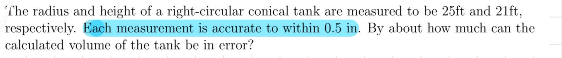 The radius and height of a right - circular