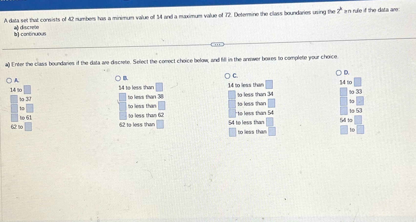 Help me solve this please..... A data set that