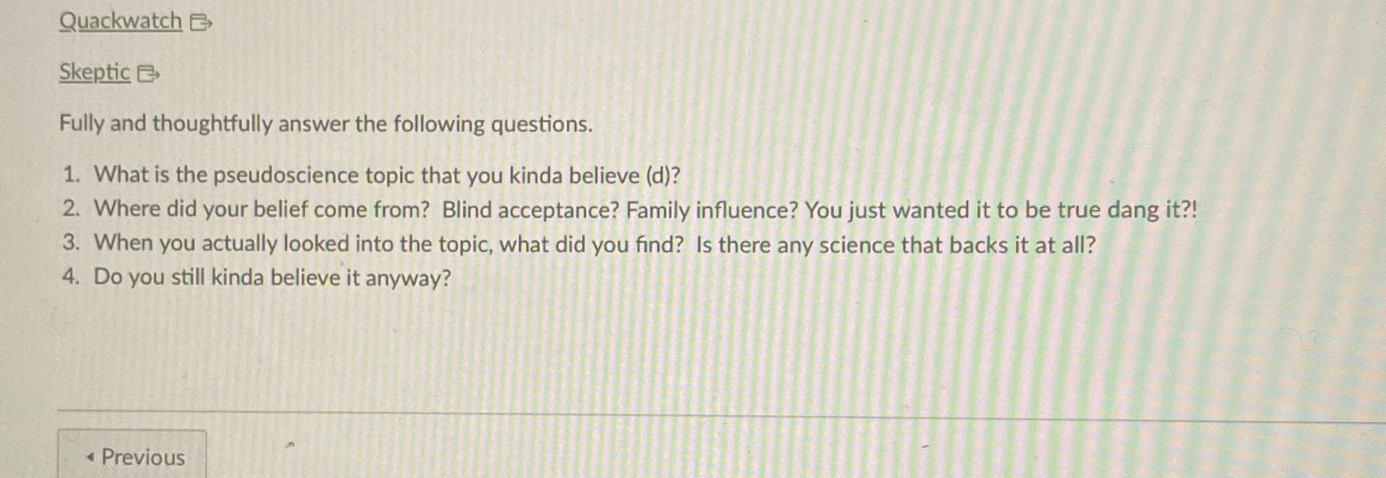 Quackwatch E Skeptic E Fully and thoughtfully