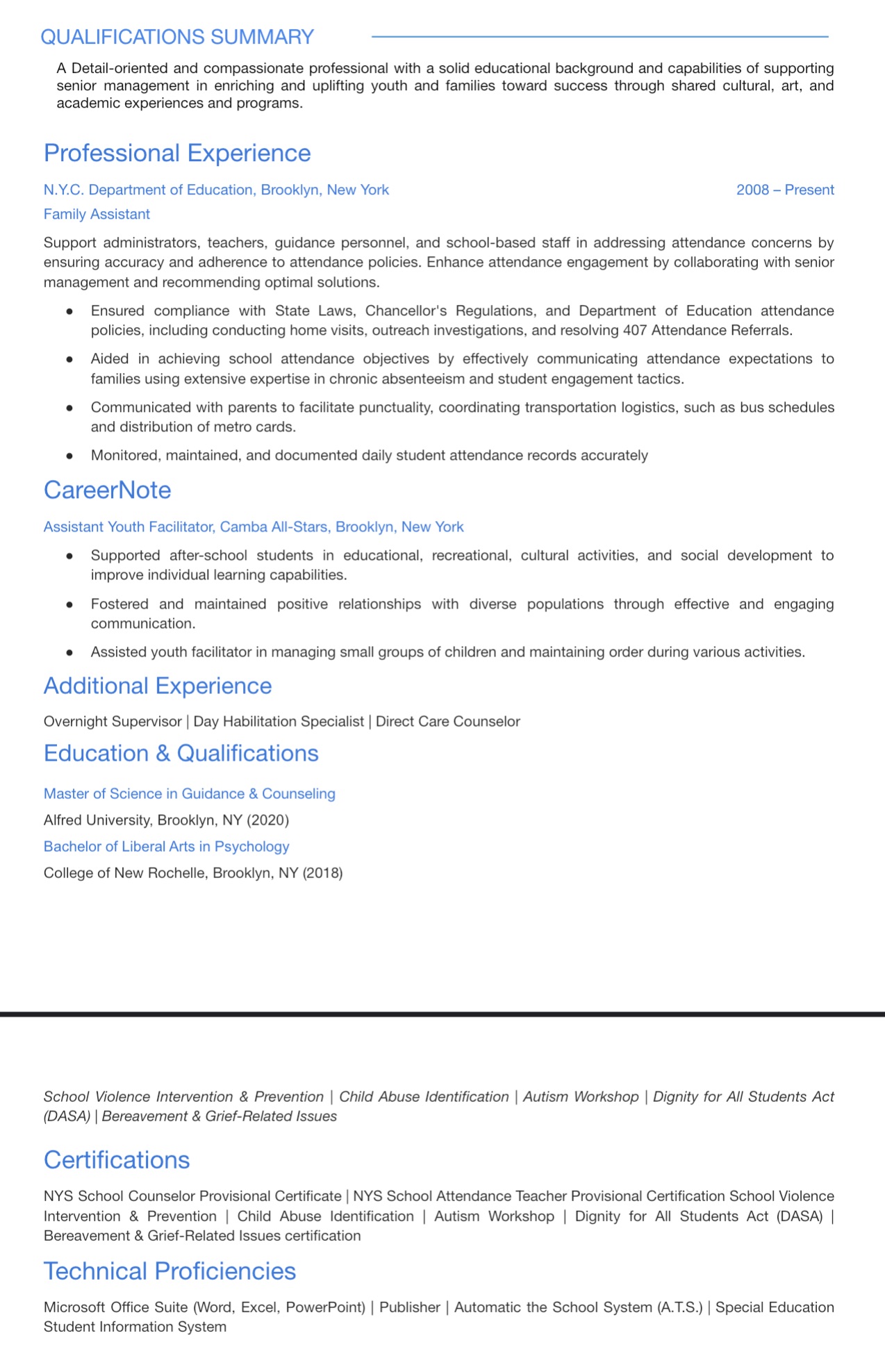 Need help constructing a sample self-introduction