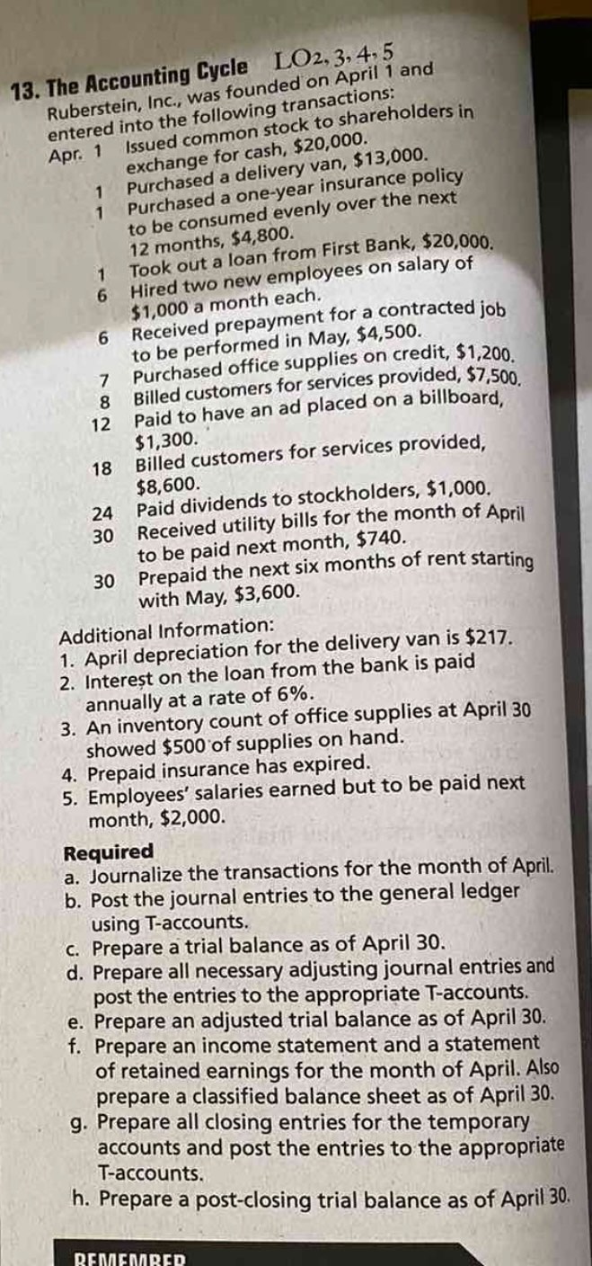 Make sure to show full solutions including the T