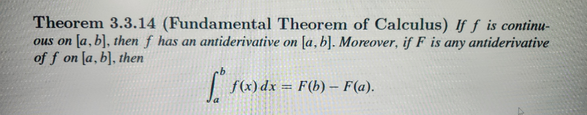 Theorem 3 . 3 . 1 4 ( Fundamental Theorem of