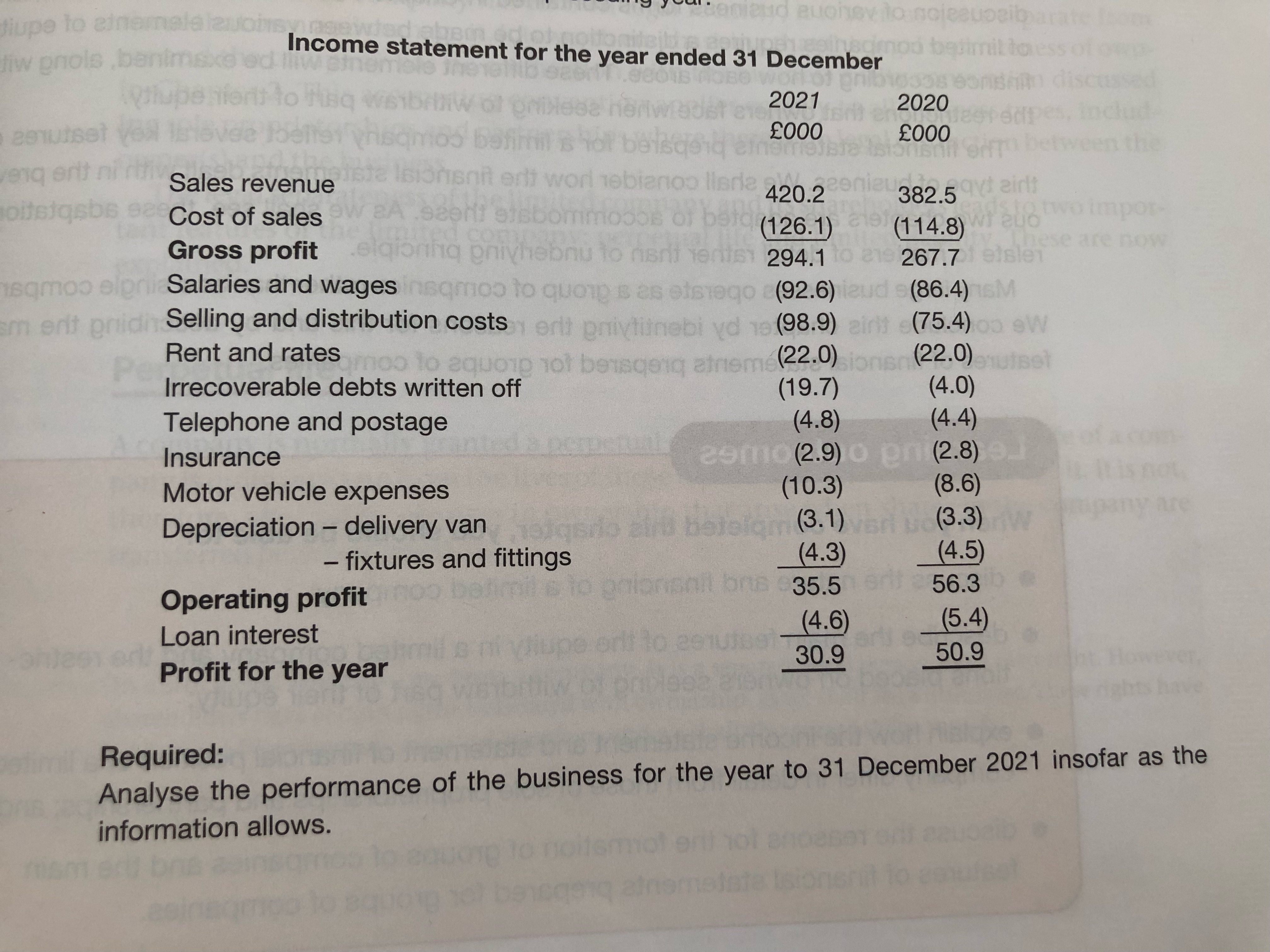 I would like some help with solving this