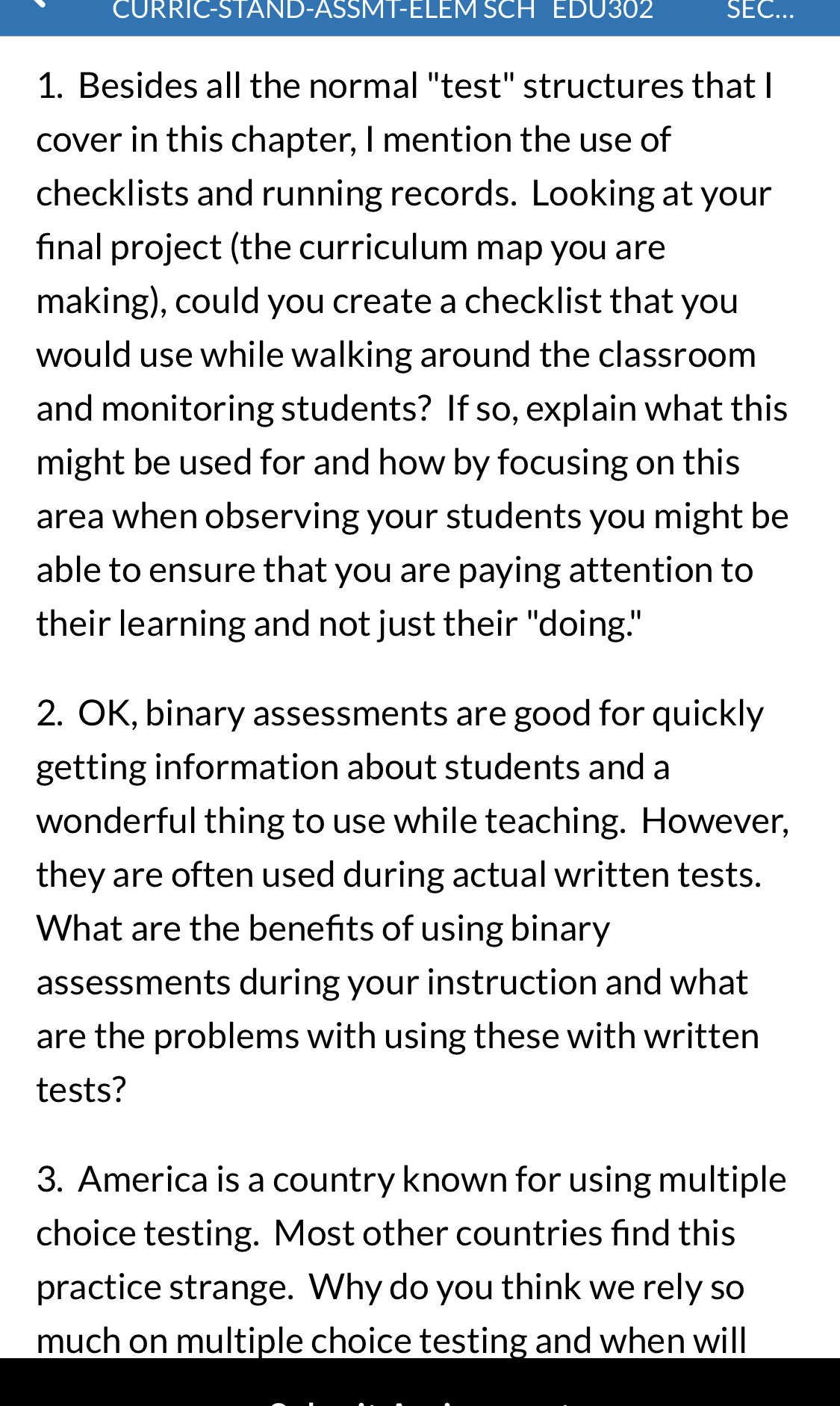 1. Besides all the normal "test" structures that