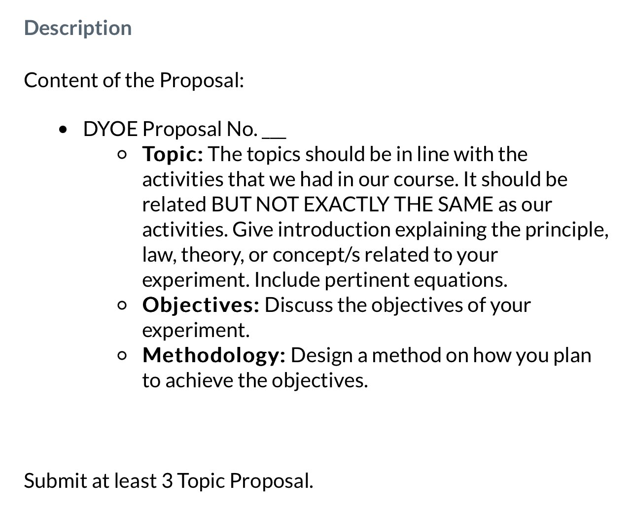 read instructions please thanks i need 3