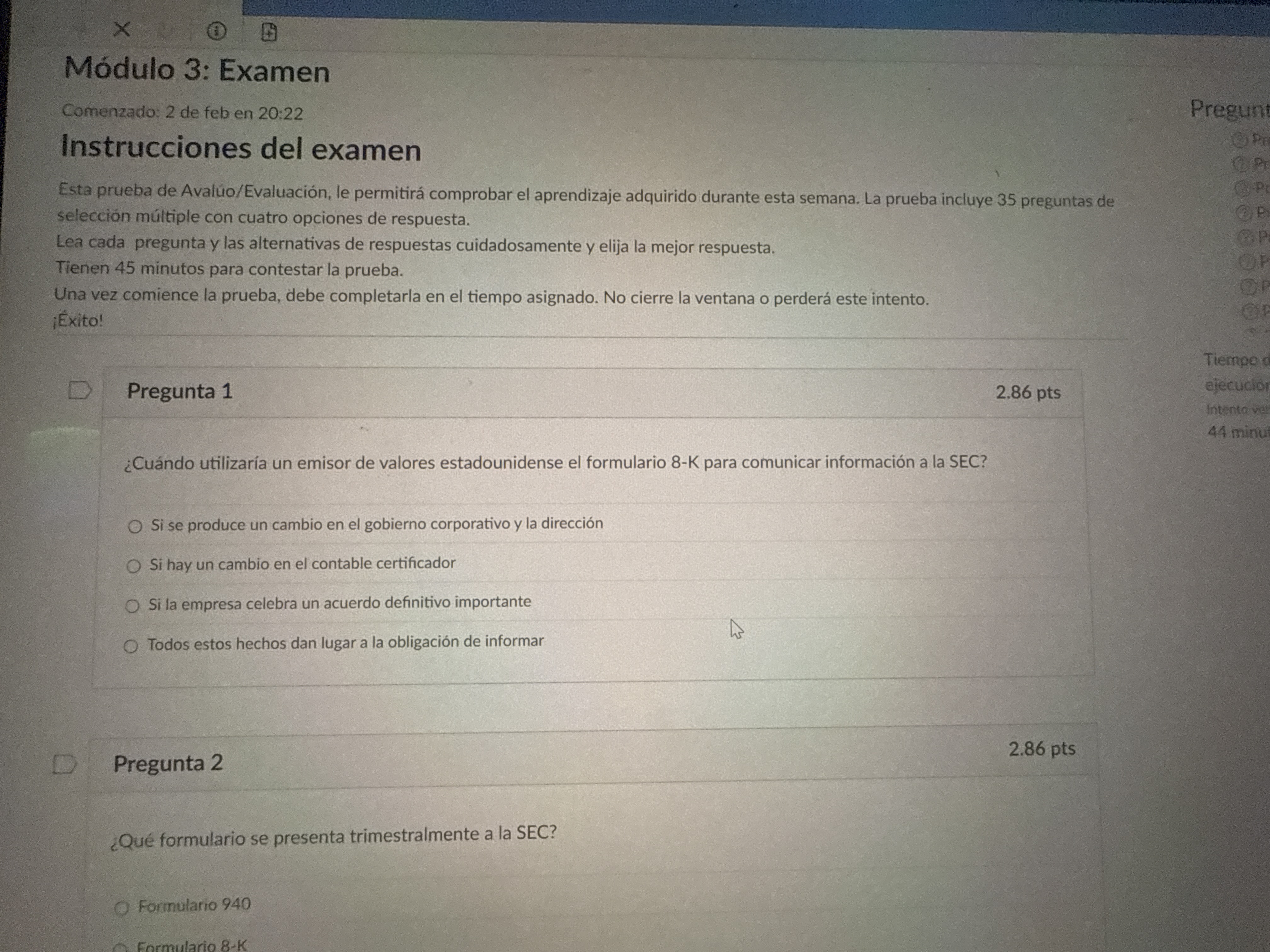 Pregunta 1 Cu ndo utilizar a un emisor de valores