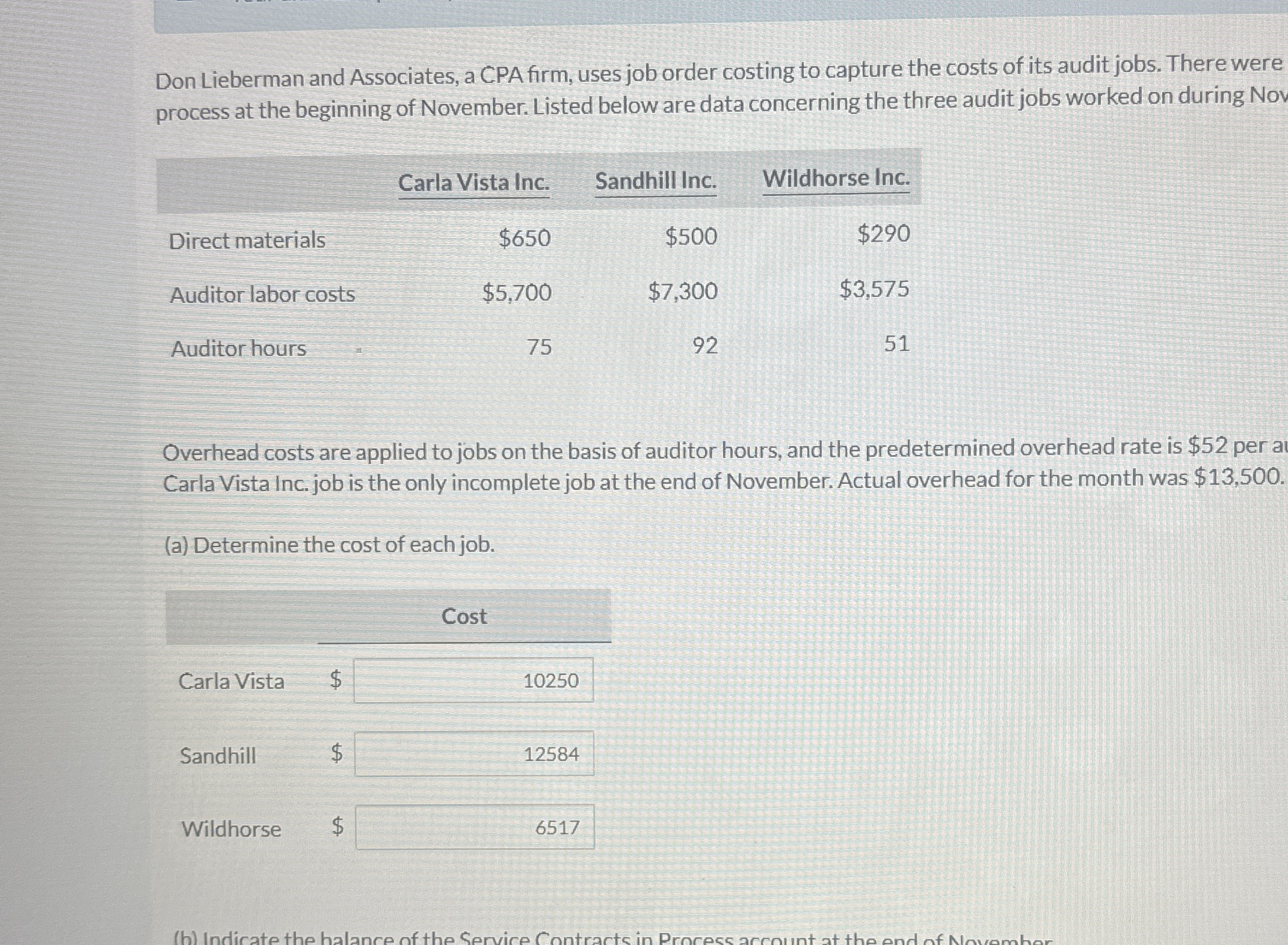 Don Lieberman and Associates, a CPA firm, uses