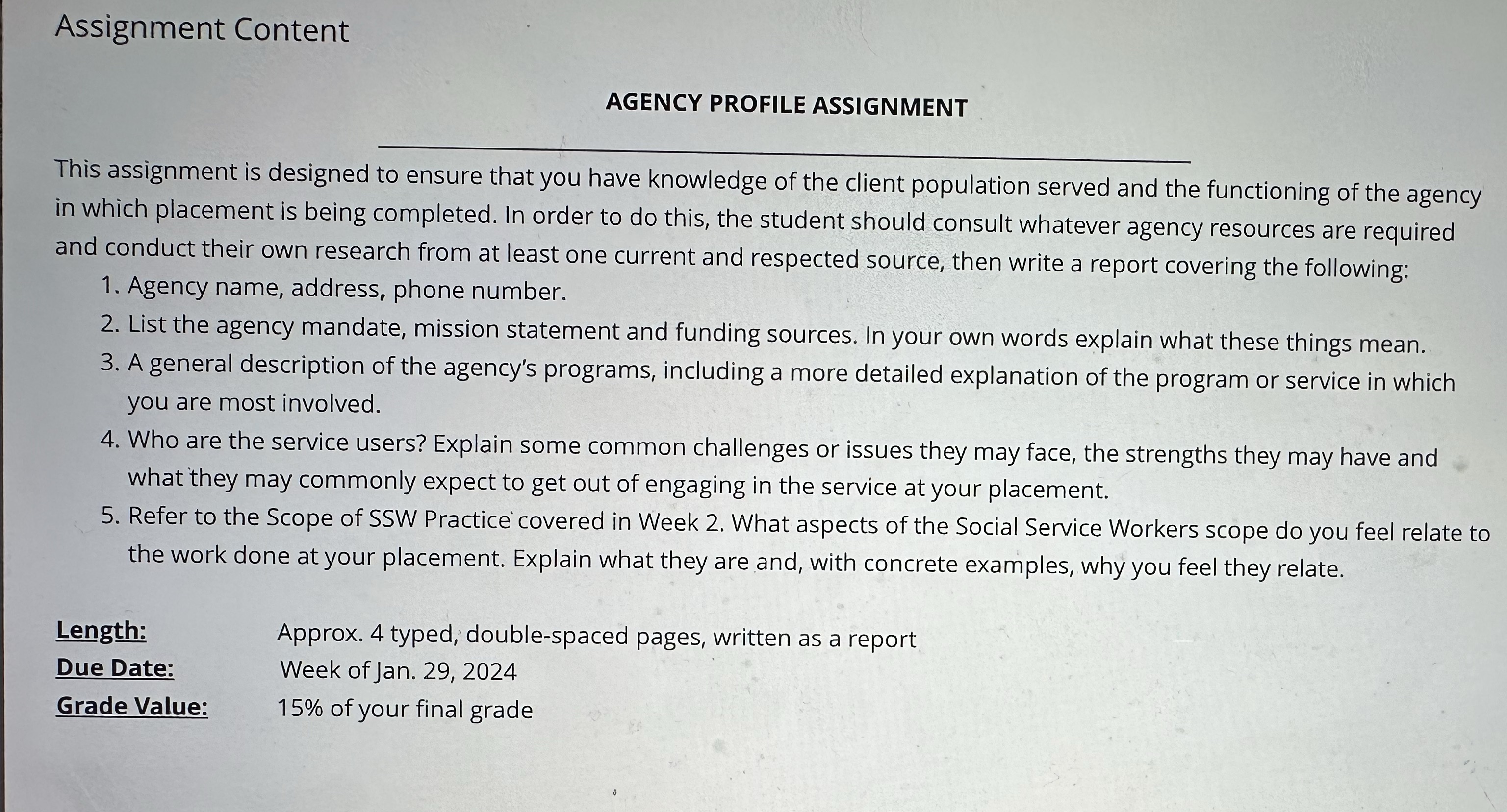 Please please help me with this assignment